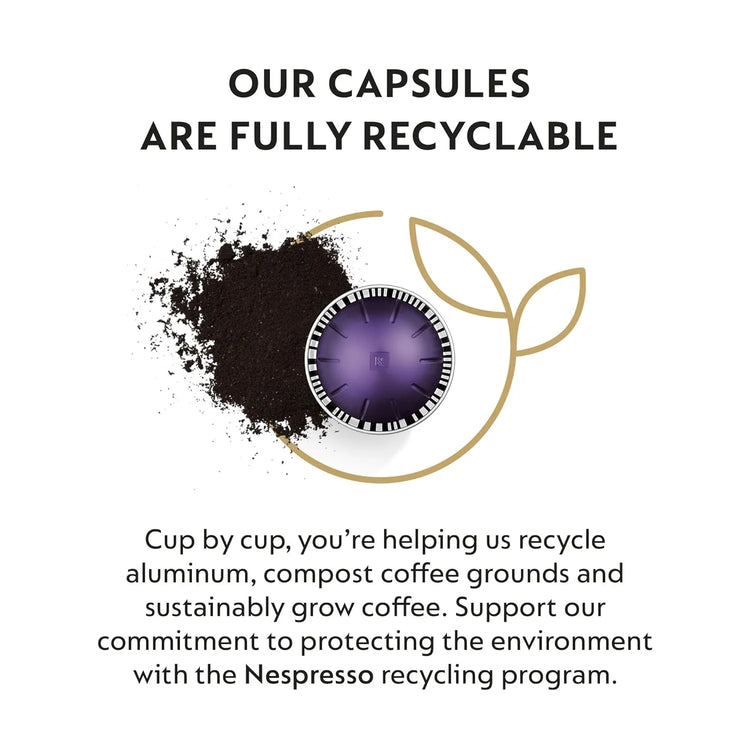 Nespresso VertuoLine Altissio Medium Roast Espresso Coffee Capsules