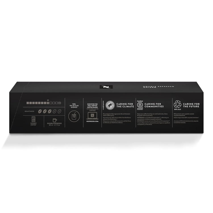 Nespresso VertuoLine Double Espresso Chiaro Medium Roast Coffee Capsules