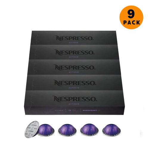 Nespresso Vertuo Line, Altissio, Medium Roast Espresso Coffee, 90 Capsules