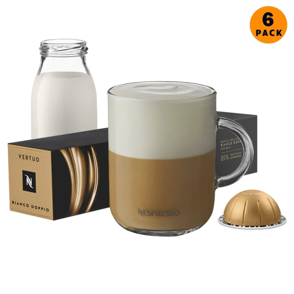 Nespresso VertuoLine Bianco Doppio Medium Roast Coffee Capsules