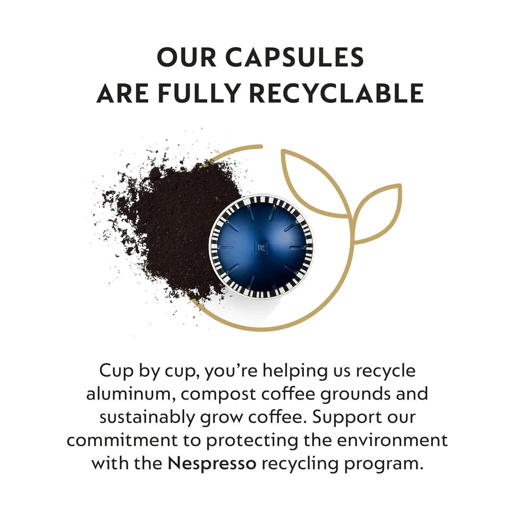 Nespresso VertuoLine Diavolitto Dark Roast Espresso Capsules