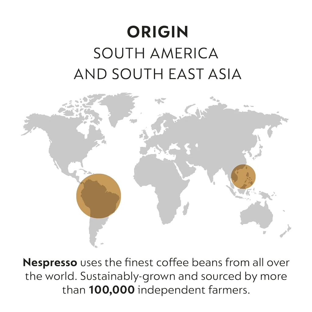 Nespresso Vertuo Line Fortado Decaffeinato Gran Lungo Coffee Capsules