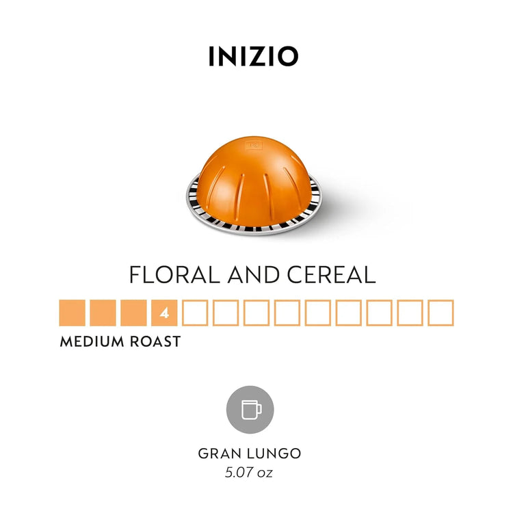 Nespresso VertuoLine Inizio Medium Roast Coffee Capsules