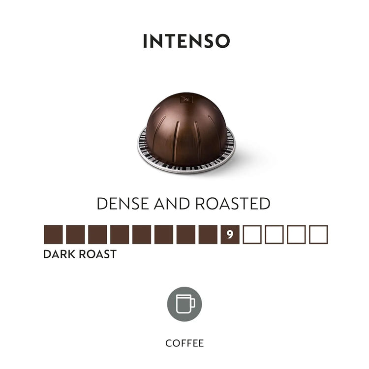 Nespresso VertuoLine Intenso Dark Roast Coffee Capsules