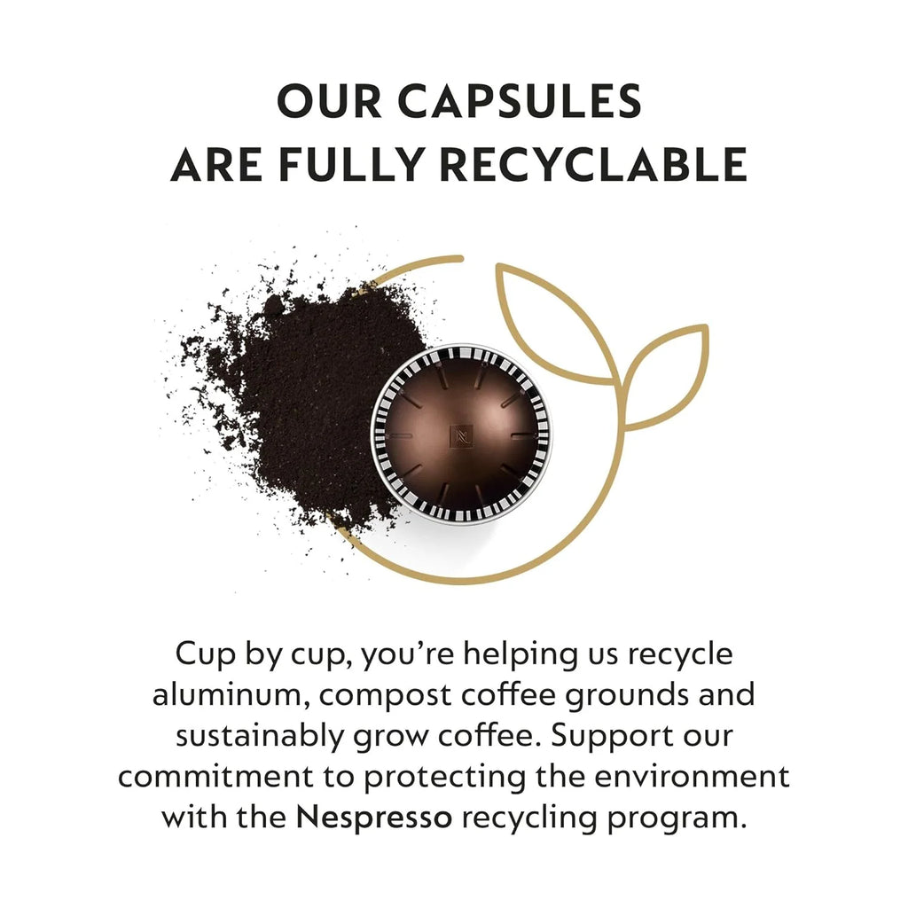 Nespresso VertuoLine Intenso Dark Roast Coffee Capsules