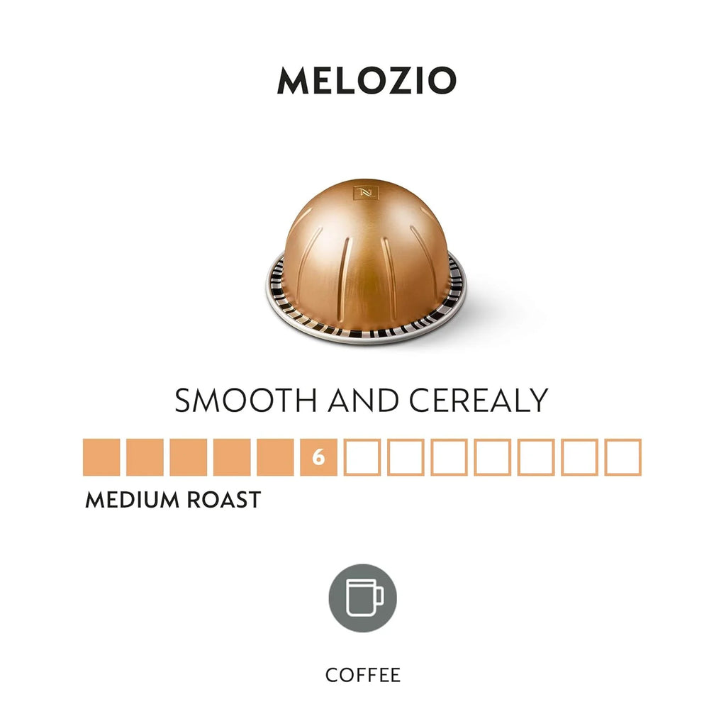 Nespresso VertuoLine Melozio Medium Roast Coffee Capsules