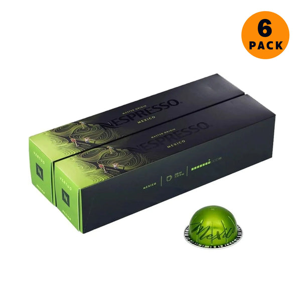 Nespresso VertuoLine Master Origin Mexico Medium Roast Coffee Capsules
