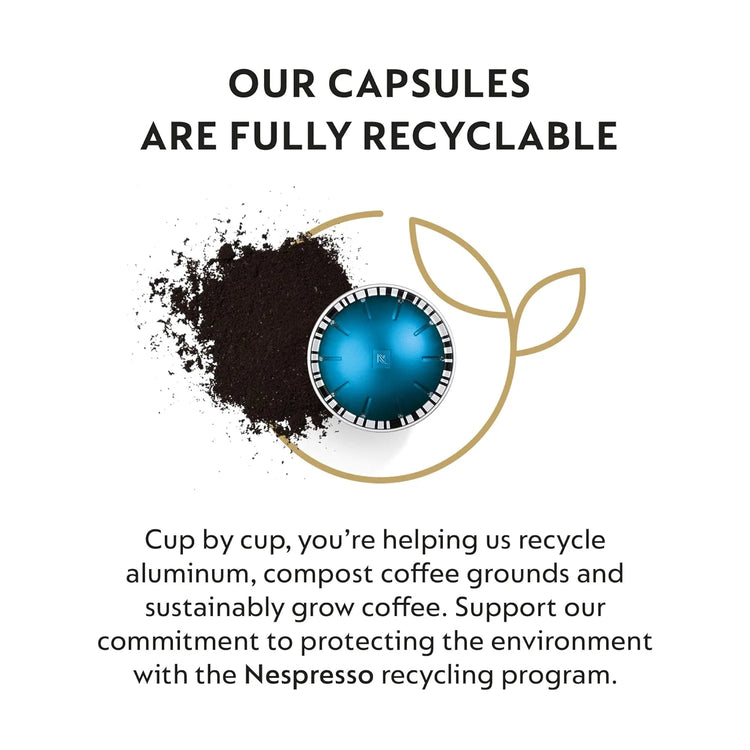 Nespresso VertuoLine Odacio Dark Roast Coffee Capsules