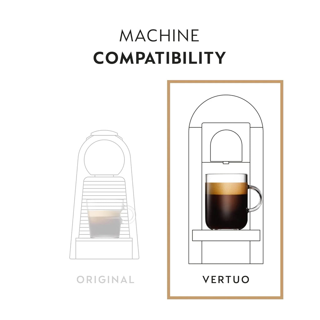 Nespresso VertuoLine Rich Chocolate Mild Roast Coffee Capsules