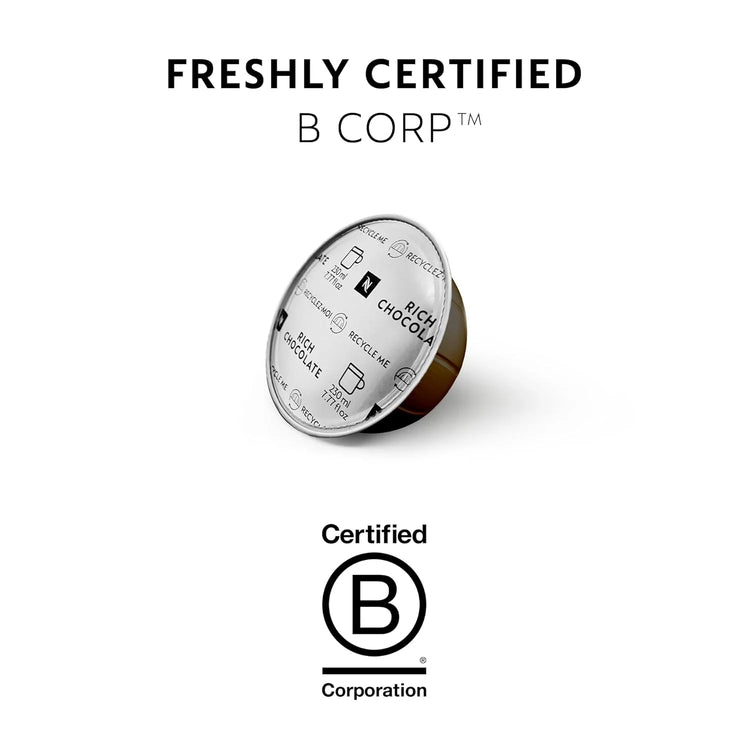 Nespresso VertuoLine Rich Chocolate Mild Roast Coffee Capsules